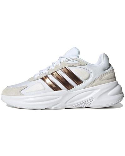 adidas Ozelle Cloudfoam Lifestyle Running Shoes in White | Lyst
