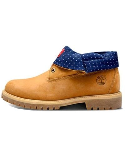 Timberland Roll Top Boots Basic - Blue