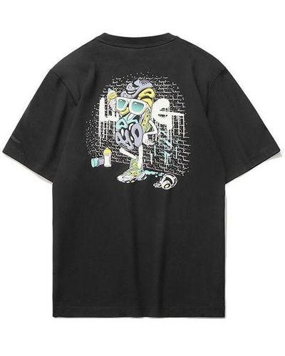 Li-ning Graphic Loose Fit T-shirt - Black