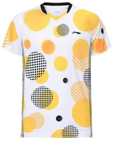Li-ning Badminton Wear Game Shirt - Yellow