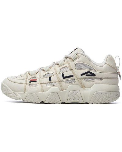 Fila Barricade Low Baeketball Shoes White