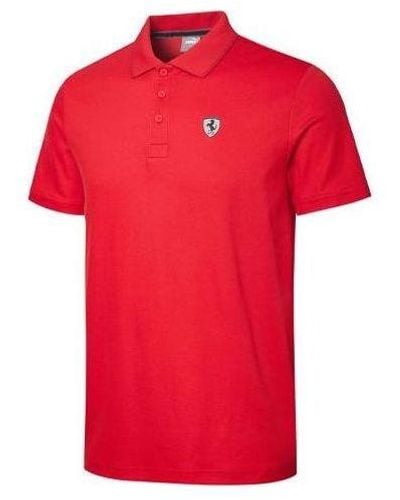 PUMA X Ferrari Polo Shirt - Red