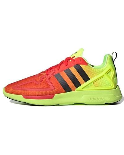 adidas Zx 2k Flux Shoes - Yellow
