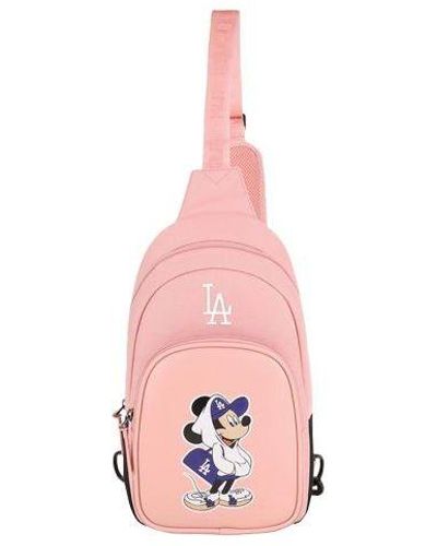 MLB Usa Large X Disney Mickey Shoulder Bag - Pink
