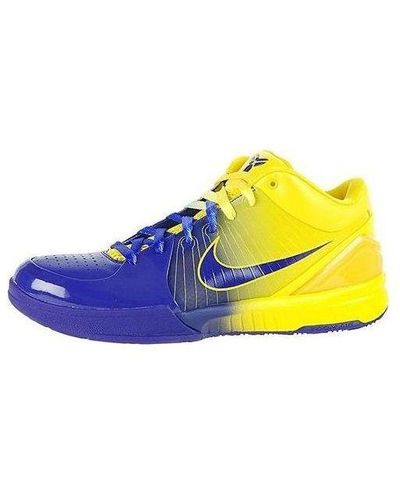 Nike Zoom Kobe 4 - Yellow