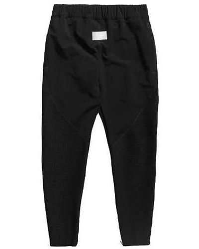 Nike X Fear Of God Crossover Solid Color Slim Fit Sports Pants - Black