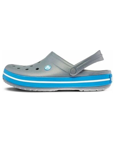 Crocs™ Beach Gray Blue Sandals