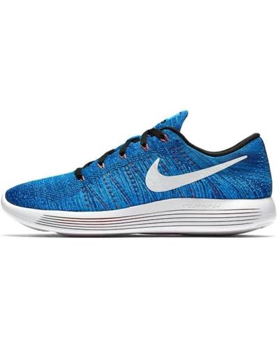 Nike Lunarepic Low Flyknit - Blue