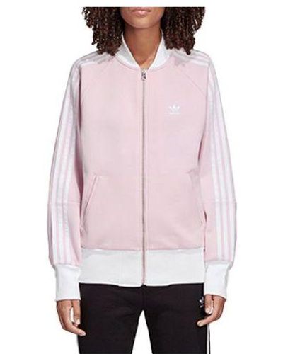 adidas Originals Outlayer Printing Sports Jacket - Pink