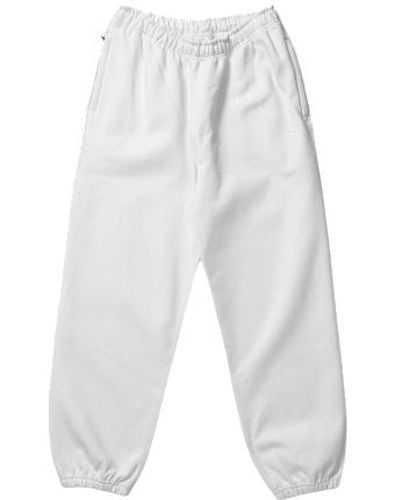 Nike Lab Solo Swoosh Fleece Sweatpants Asia Sizing - White