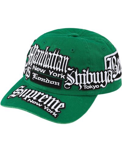 Supreme City Patches 6-panel - Green