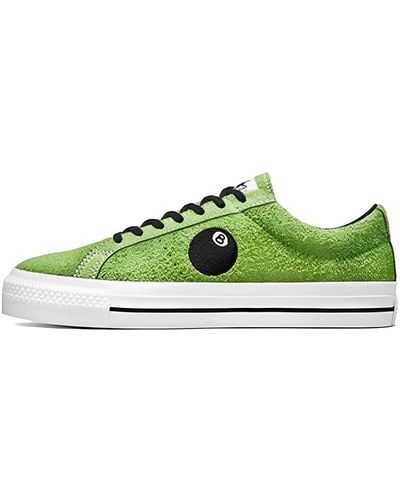 Converse Stussy X One Star Pro Low - Green
