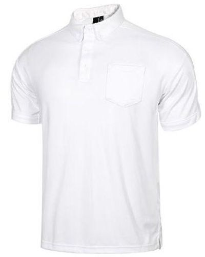 adidas M S2s Sc Tero P Chest Pocket Short Sleeve Polo Shirt - White