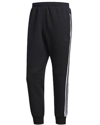 adidas Ai Pt Kn Lw Logo Printing Knit Conical Sports Pants - Black