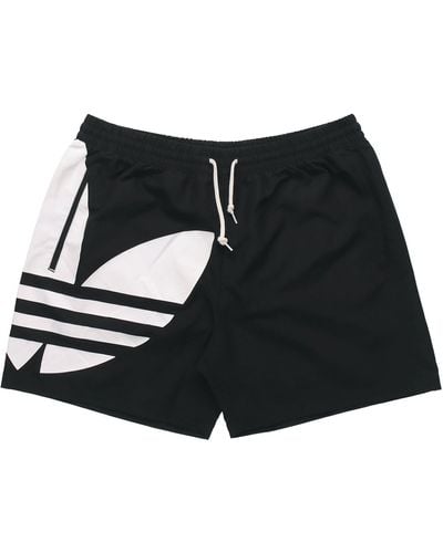 adidas Trefoil Swim Shorts - Black