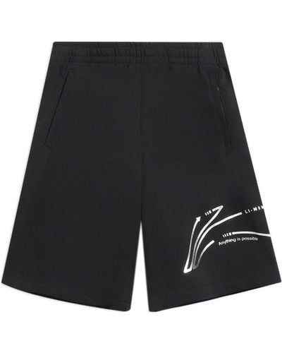 Li-ning Graphic Loose Fit Shorts - Black