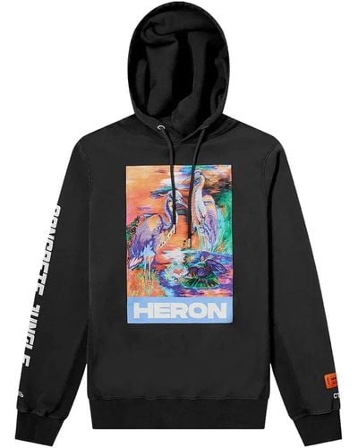 Heron Preston Heron Colors Hoodie - Black