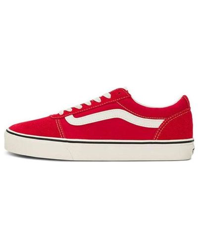 Red van store shoes womens
