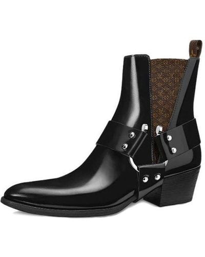 Louis Vuitton Rhapsody Ankle Boots - Black