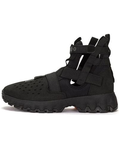 Timberland Greenstride Edge Lace Up Boot Sandals - Black