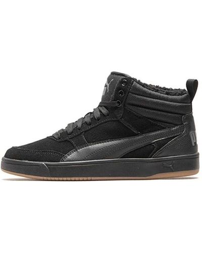 PUMA Rebound Street High Board Shoes - Black