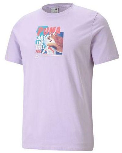PUMA Archive T-shirt - Purple