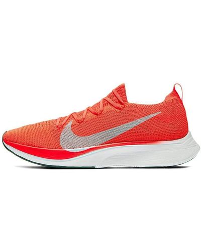 Nike Vaporfly 4% Flyknit Running Shoe (bright Crimson) - Clearance Sale - Multicolor