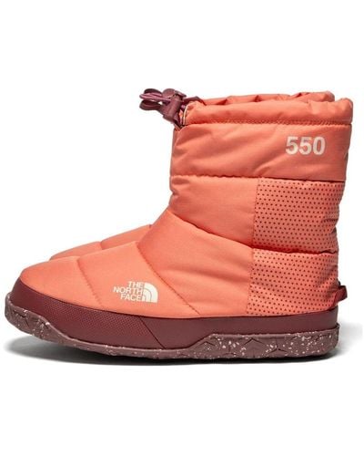 The North Face Nuptse Apres Booties - Red