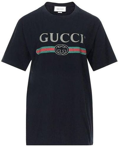 gucci black t shirt women's