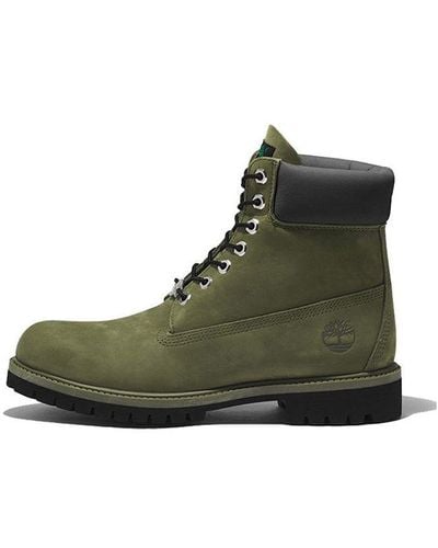 Timberland 6 Inch Premium Waterproof Boots - Green