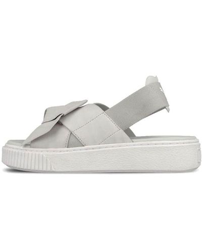 PUMA Platform Sandal - White