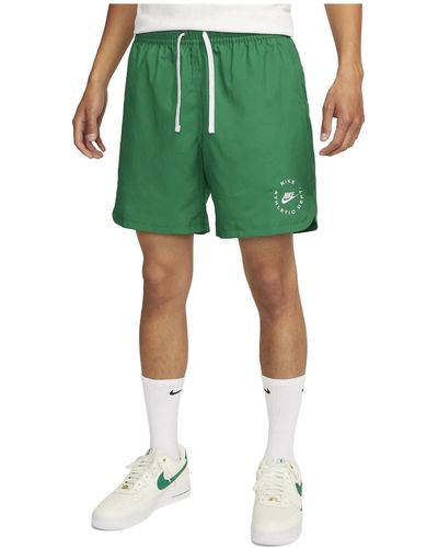 Nike Sportswear Sport Essentials Woven Lined Flow Shorts - Green