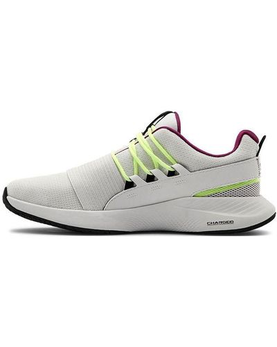 Under Armour Charged Breathe Lace Sports Shoes White
