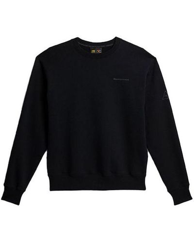 adidas Originals X Fei Dong Pw Bas Crew Sports Ribbed Round Neck Pullover - Black