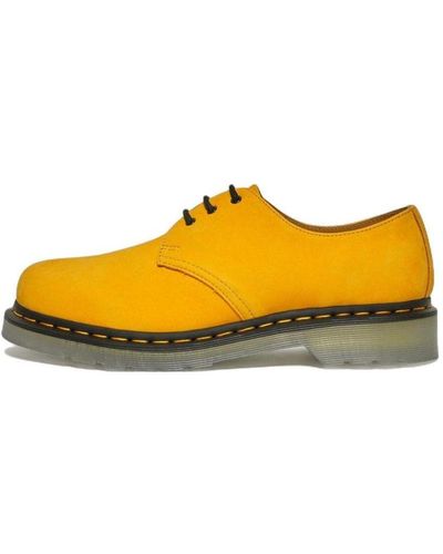 Dr. Martens 1461 Iced Ii Buttersoft Leather Oxford Shoes - Yellow