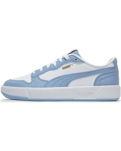 PUMA Lx Court Low Denim Shoes - Blue