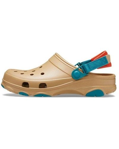 Crocs™ Classic Clog Beach Shoe Brown - Blue