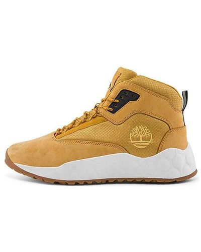 Timberland Solar Wave Mid Hiker Boots - Natural