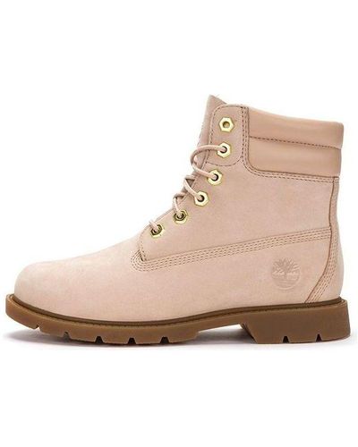 Timberland Linden Woods 6 Inch Waterproof Boots - Natural