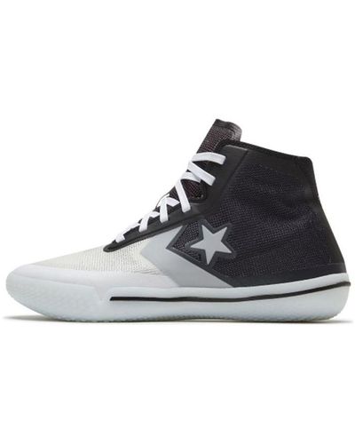 Converse All Star Pro BB High Black/White Sneakers - Farfetch