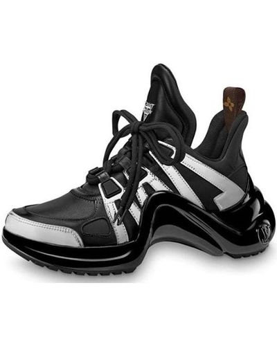 Louis Vuitton Lv Archlight Sports Shoes - Black