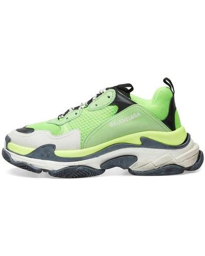 Balenciaga Triple S Sneakers - Green