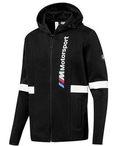 PUMA X Bmw Motorsport Hooded Jacket - Black