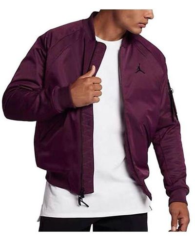Nike Sportswear Wings Ma-1 Jacket - Purple