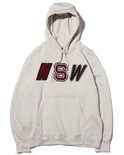 Nike Nsw Fleece Lined Stay Warm Pullover - Gray