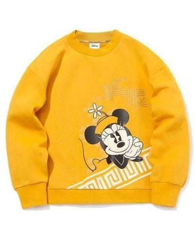 Li-ning X Disney Minnie Round Neck Pullover - Yellow