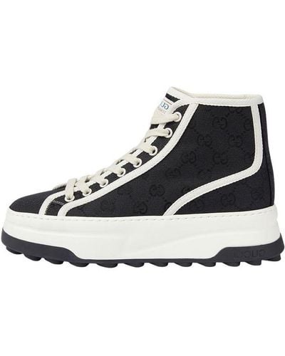 Gucci gg Blooms High-top Sneakers - Black