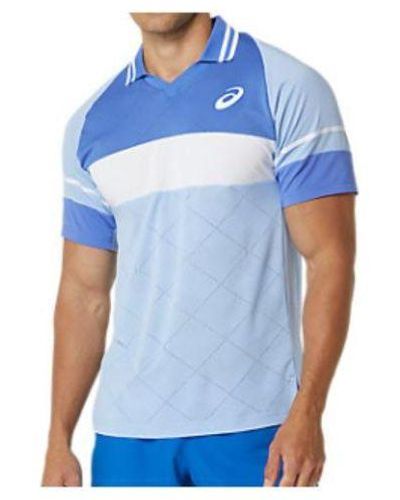 Asics Match Actibreeze Polo Shirt - Blue