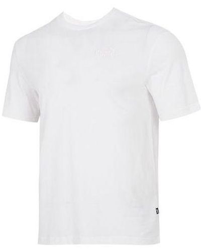 PUMA Ess+ Relaxed T-shirt - White