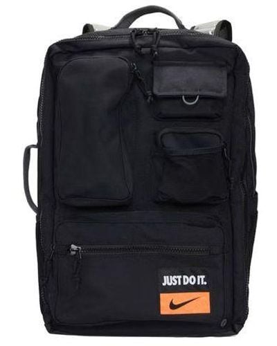 Nike Utility Elite Bkpk-fa22 Gfx Athleisure Casual Sports Student Schoolbag Backpack - Black